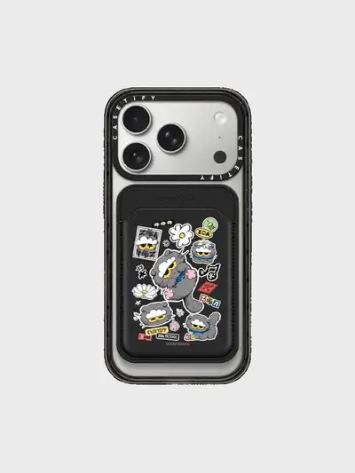 ZO&FRIENDS X CASETiFY ZOA Snappy MagSafe ウォレット(ブラック)