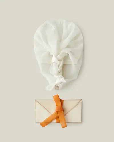 [Fan Packaging] Round Fan and Nolbang Money Wrapper Set