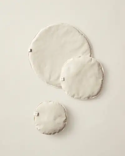 Buckwheat Mat Round 3-Piece Set