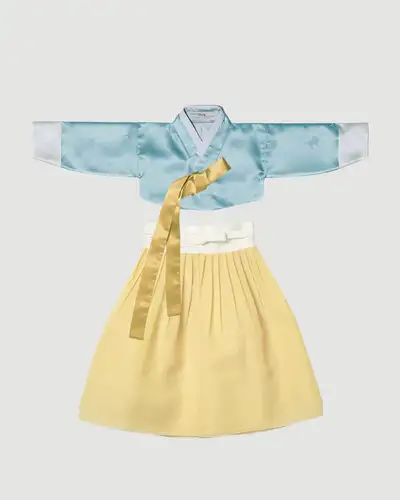 [Best Combination] Girls' Hanbok Spring Light