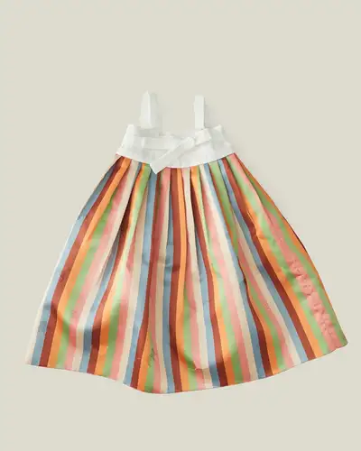 [10 days to produce] Girls' Hanbok Yangdan Saekdong Skirt