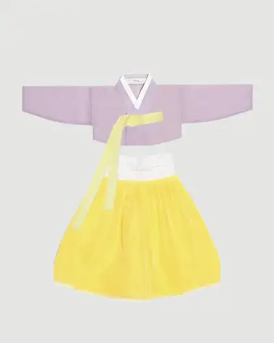 [Best Combination] Girls' Summer Hanbok Cool Tone