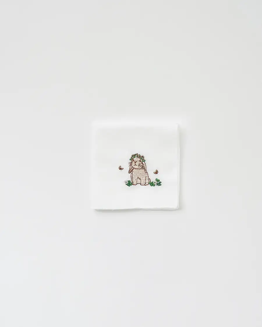 [特价] 兔子纱布手帕 5种 (单品) — 4
