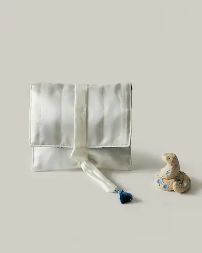 Blue Snake Figurine