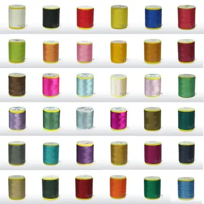 Silk Thread 41 Colors 300m - Silk Embroidery Thread, Sewing Thread