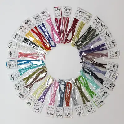 Twisted Cord - Knotted String / 33 Colors, 1 Roll (90cm)