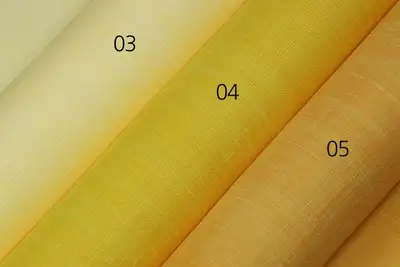 Ramie Fabric (Pale Yellow, Yellow, Light Orange) [Embroidery Material, Fabric, Traditional Ramie, Hanbok Fabric, Jogakbo]