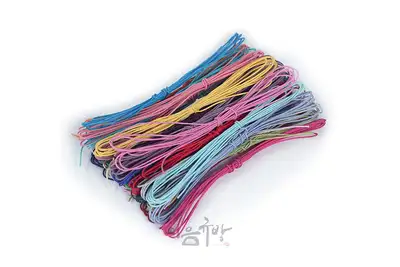 Twisted Thin Cord - 33 Color Set 1 [Gyubang Craft Materials, Traditional Knot, Rayon Thread]