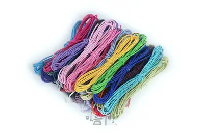 Twisted Silk String - Kkon Sesa 32-Color Set 1 [Korean Traditional Craft Materials, Traditional Knotting, Rayon Thread]