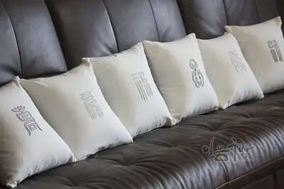 Traditional Longevity and Blessing Embroidery Cushion Cover<br>[DIY Package]