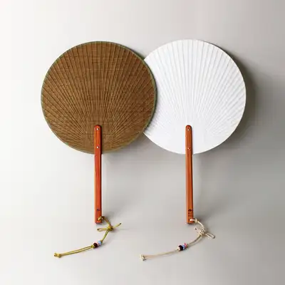 Ramie Circle Fan