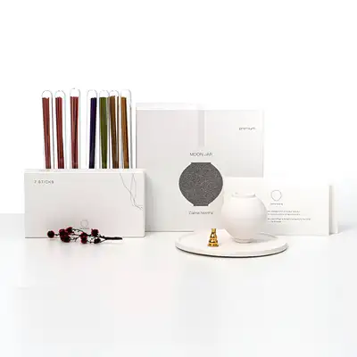 Moon Jar Gift Set (Incense Included)