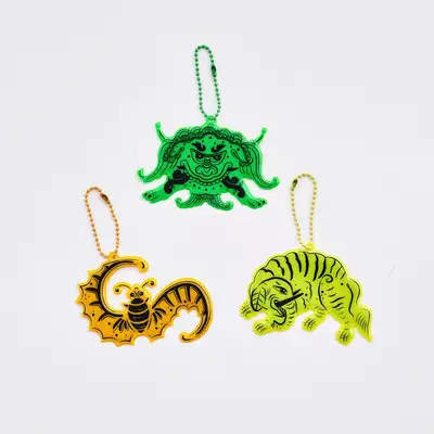Gyeongbokgung Jagyeongjeon Chimney Protective Safety Keyring