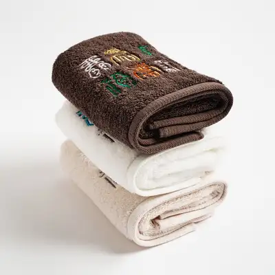 Hundred Longevity and Hundred Blessings Towel 3-Piece Set