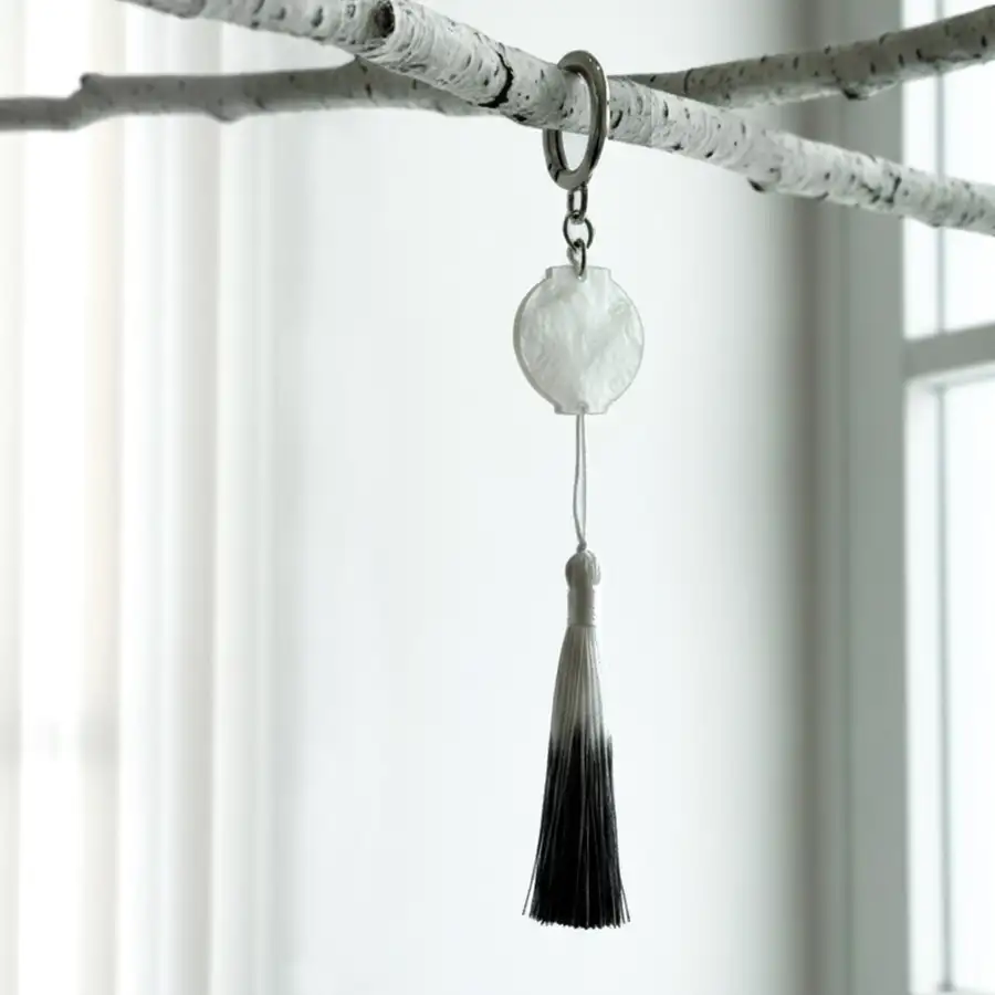 月瓶吊飾鑰匙圈