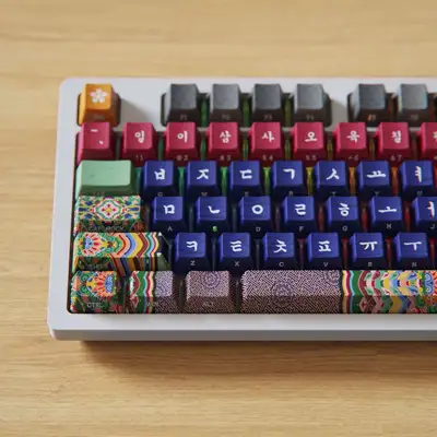 Dancheong Wired Mechanical Keyboard - Gyeongmi Hall Edition