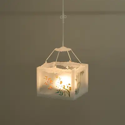 Joseon Royal Traditional Square Lantern (Finished Product)