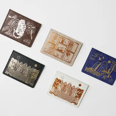 Nangdo Hanji Leather Card Wallet