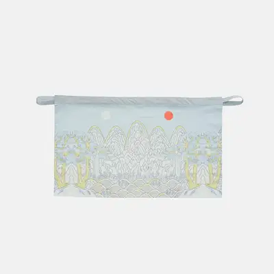 Sun, Moon, and Five Peaks Half Apron