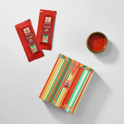 Ketchup Tin Case Sauces