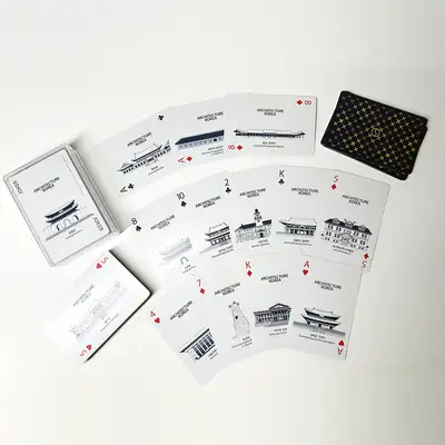 Korean Architecture Card