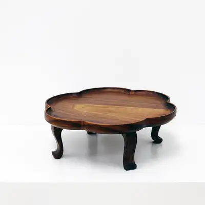 Walnut Wood Mini Soban Series (Lotus Flower Shape, Square Shape)