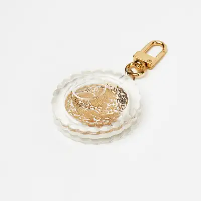Dragon Badge Clear Keyring
