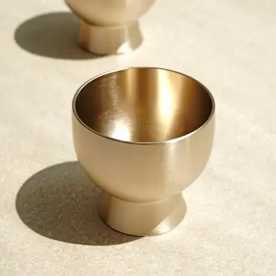 傳統黃銅鍚合杯 1P