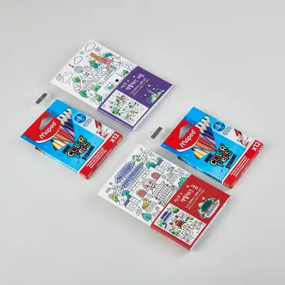 Seoul Sightseeing Coloring Card (Palace, Seoul)