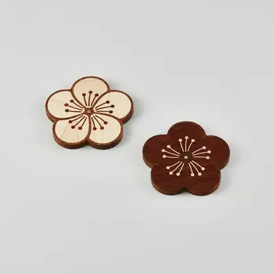 Plum Blossom Pattern Coaster