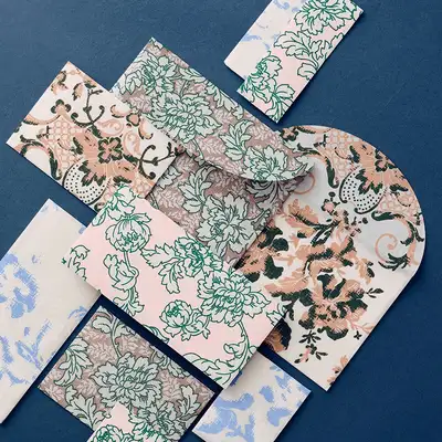 Heui Jeong Dang Hanji Irregular-Shaped Envelope