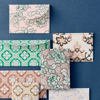 Heuijeongdang Wallpaper Korean Hanji Message Card Set (4 Types)