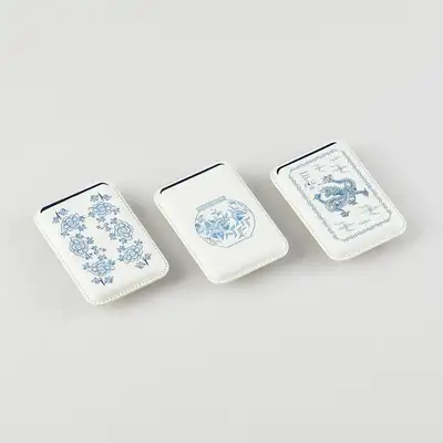 Blue and White Porcelain Card Wallet