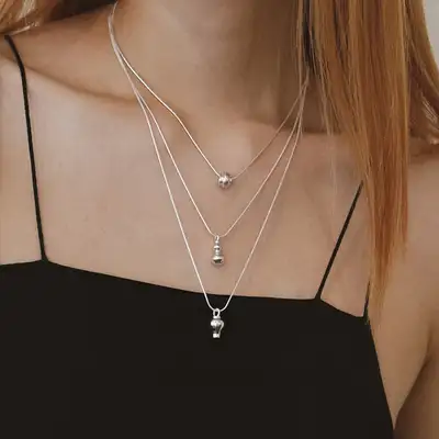 Gourd-Shaped Necklace