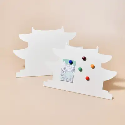 Palace Memo Board Dancheong Magnet Set