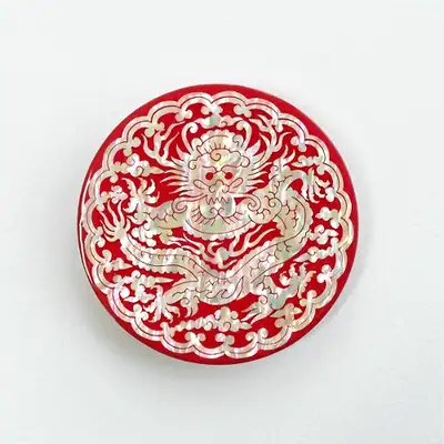Gonryongpo Mother-of-Pearl Lacquerware Magnet