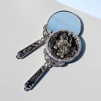 Mother-of-Pearl Hand Mirror