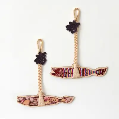 Dried Pollock Fish Car Hanging Ornament