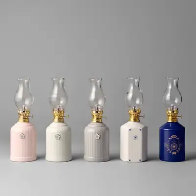 Plum Blossom Oil Lamp (Small)