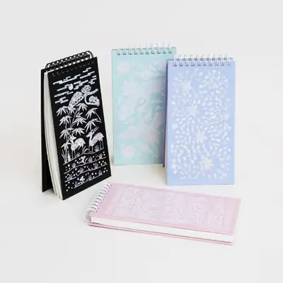 Mother-of-Pearl Spring Notebook