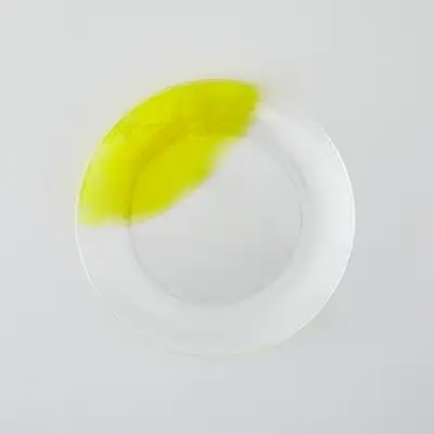 Leisure Life Moon Plate (Round Yellow/Round Green)