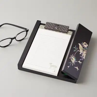 Mother-of-Pearl Inlay Mun Bang Sa U Memo Pad
