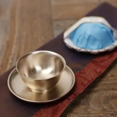 Brass Soju Cup Set