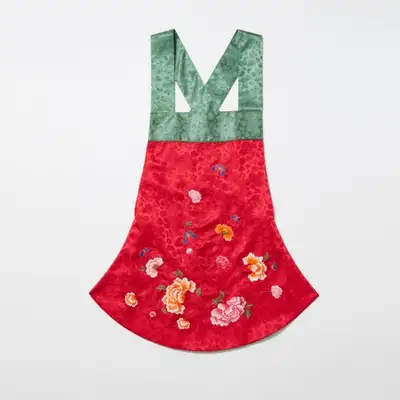 当意刺繍エプロン