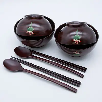 Chaehwa Wooden Bowl Set
