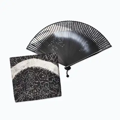 Cheonsang Yeolcha Bunyajido Fan and Handkerchief Set