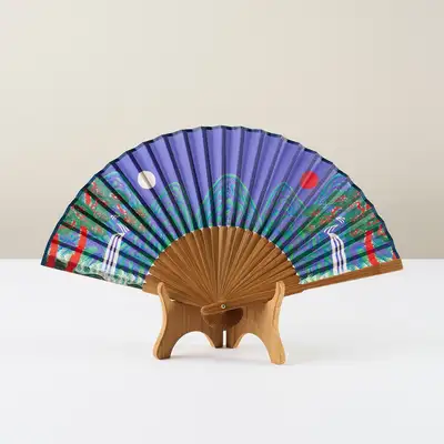 Il-Wol-O-Bong-Do Traditional Fan
