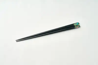 Jade Abalone Black Lacquered Chopsticks