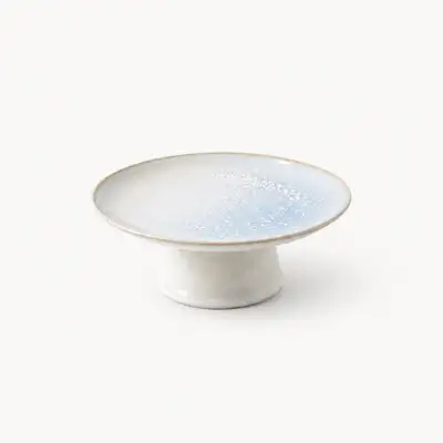 Blue Light Small Curved Dish