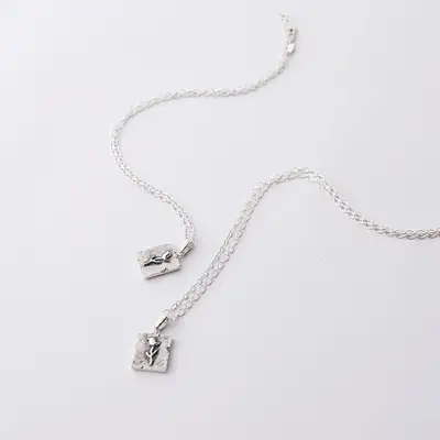 Solgit Silver Necklace